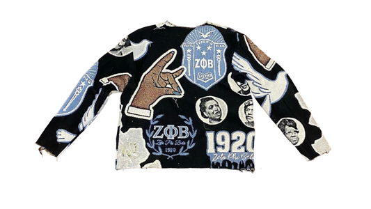 "Zeta Phi Beta" Sweater